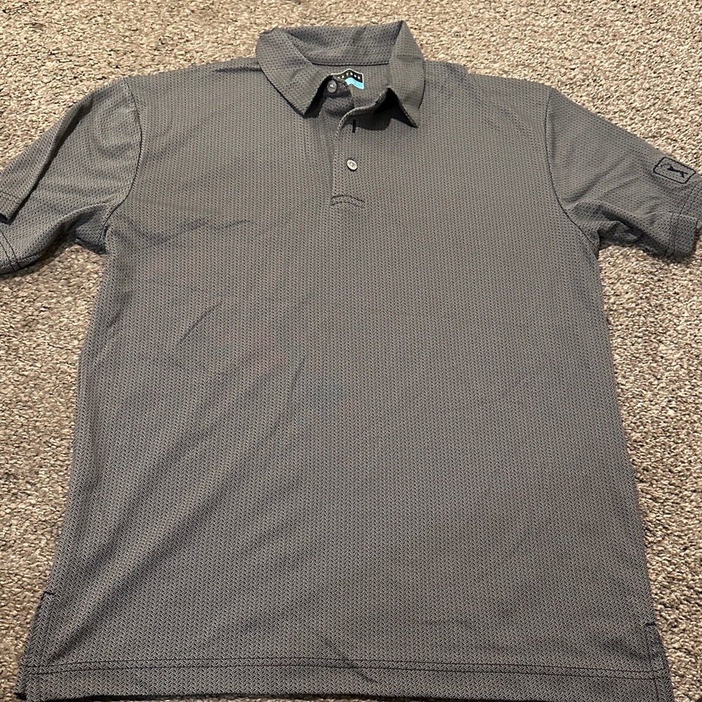 *DONATED* PGA Tour Charcoal Polo Shirt